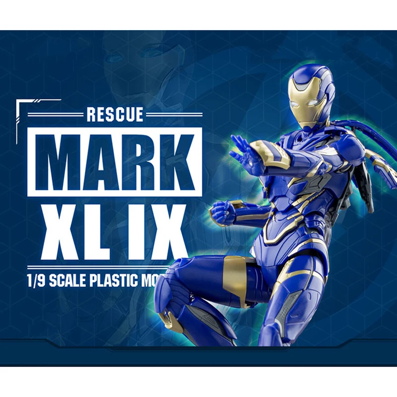 E-Model MK49 перц спасательный Железный человек Броня Марк Xlix 25 см Сборная модель