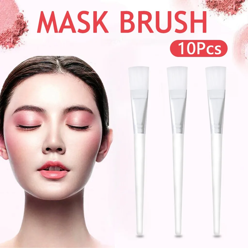 10 шт. мягкая прозрачная маска кисть плюшевый Набор для красоты сделай сам лица