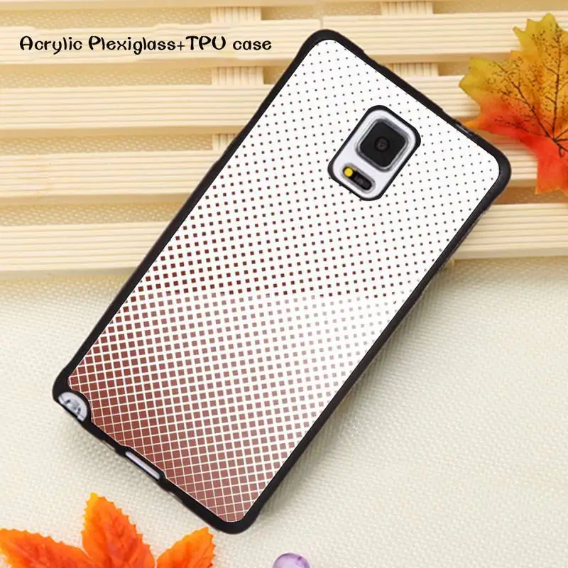 

Abstract Geometrical Phone Case Acrylic Plexiglass TPU phone case For Samsung Note20 10 9 8 7 5 Pro ULTRA