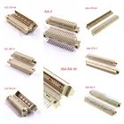 Разъем DIN 41612, шаг разъема 2,54x5,08 мм, прямой разъем, штекер с прямоугольным отверстием, 2x16 контактов, 50 шт.