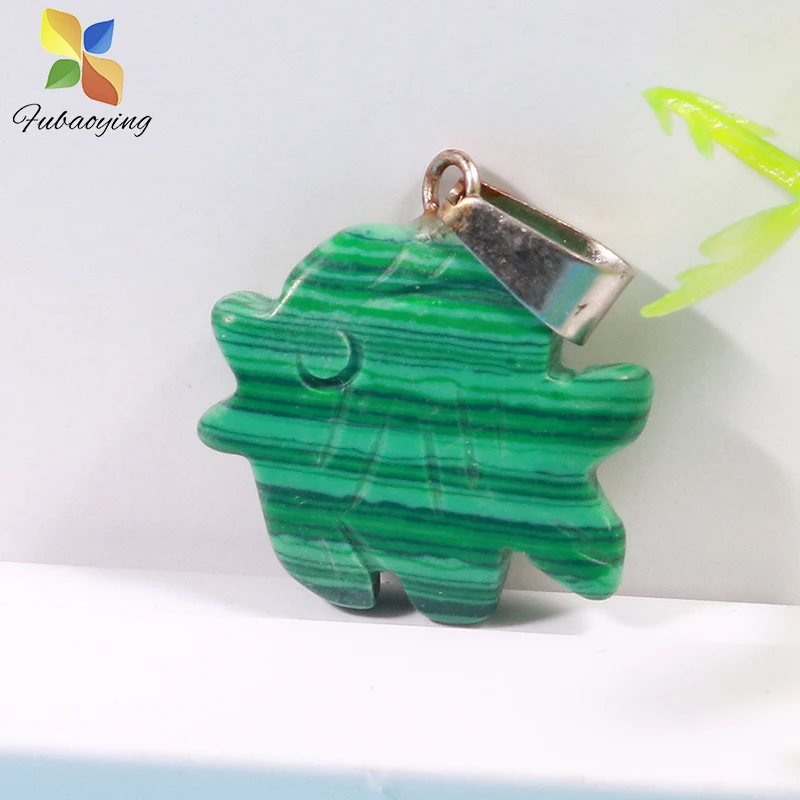 Оптовая продажа 12 шт. подвеска из камня и хрусталя Fubaoying Смешанная резьба