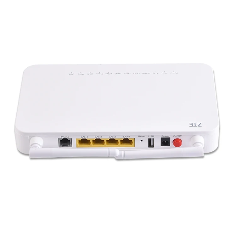6 шт./лот со встроенной антенной F660 V5.2 onu gpon 1 порт ge 1GE + 3FE WIFI ont ZTE GPON ONU