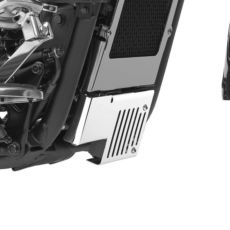 Лезвие мотоцикла полированный нержавеющий выпрямитель гриль защита для Kawasaki Vulcan