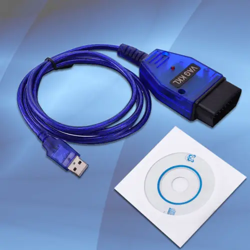 VAG COM 409 1 Vag Com L USB Ecu Интерфейс ЭБУ автомобиля сканирующий инструмент высокое