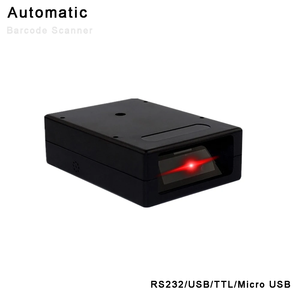 Автоматический сканер штрих-кода USB RS232 Micro TTL 1D 2D QR-экран считыватель кодов с