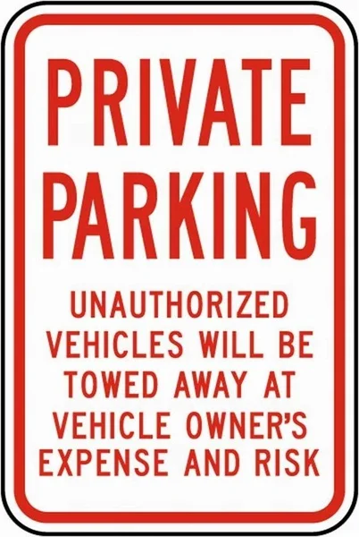 

Private Parking Retro tin sign nostalgic ornament metal poster garage art deco bar cafe shop