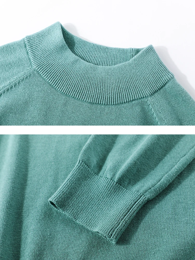 Мужской Повседневный свитер Pioneer Camp простой круглый вырез хлопковый джемпер