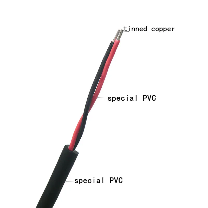 2 жильный кабель гибкий провод управления 0 14 2464 мм² 26awg 24awg 22awg луженая медь более