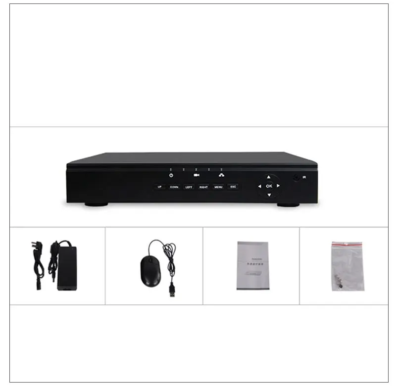 MoGood международная версия Система охранного видеонаблюдения PoE NVR с 8 PoE портами для 4ch 5MP/4MP/2MP H.265 ip-камера Поддержка ONVIF