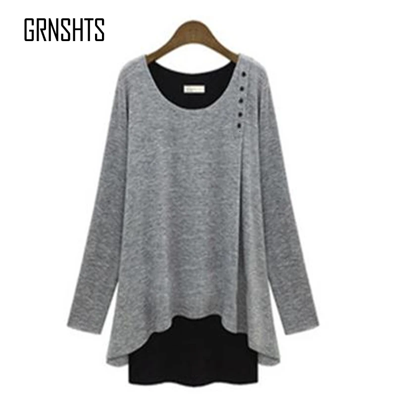 Женская зимняя рубашка с оленем новинка 2019 модная женская одежда футболки