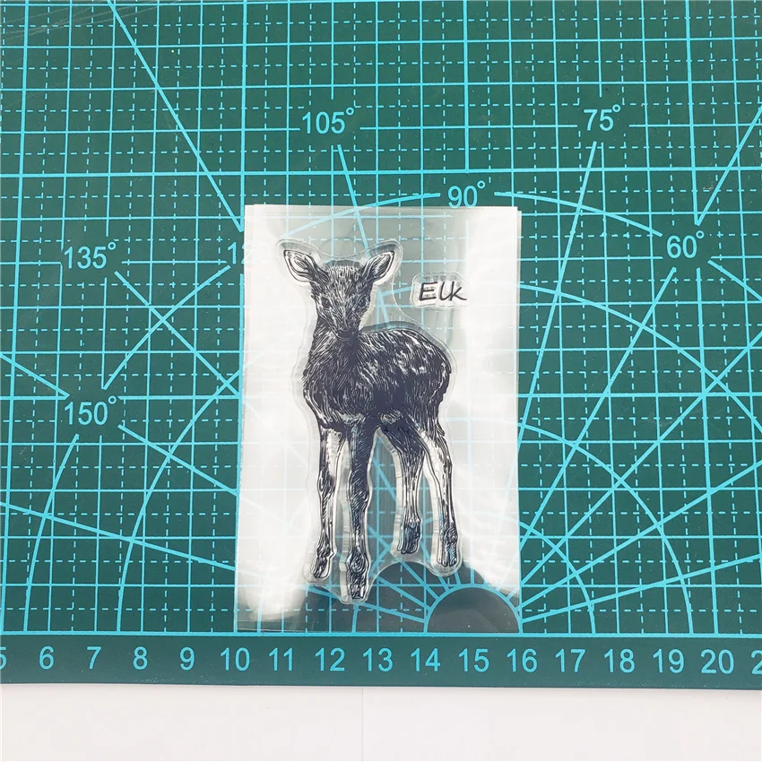 Прозрачный силиконовый штамп для DIY скрапбукинга фотоальбома декоративный