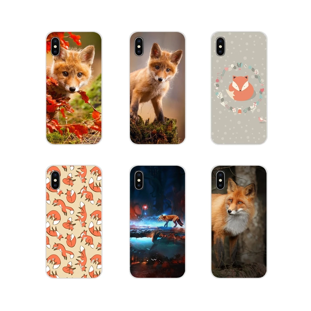 For Huawei Mate Honor 5X 6X 7 7A 7C 8 9 10 8C 8X 20 30 Lite Pro Cute Fox Accessories Phone Shell Covers | Мобильные телефоны и