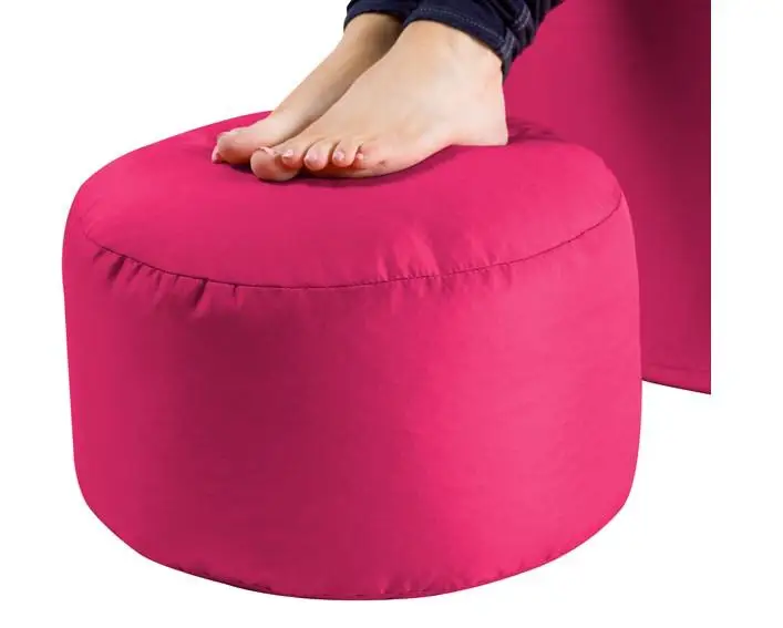 hot pink Османский с водонепроницаемой тканью современный ленивый мешок бобов диван стул дети взрослые гостиная один надувной диван татами украшения дома - Цвет: hot pink