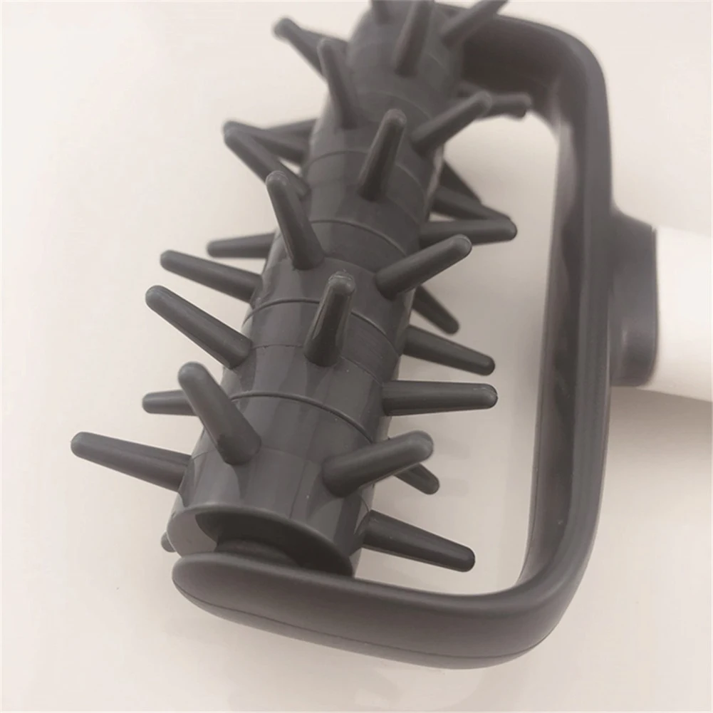 DIY пластиковый ролик для теста пиццы дырокол ручной домашний кухонный