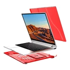 Чехол для ноутбука Huawei Matebook X Pro, Жесткий Чехол из поликарбоната 13,9 дюйма 2019 2020 2021 с активной подставкой, функцией теплоотвода и рукояткой