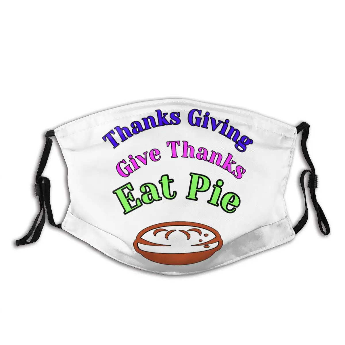 

Для Дня благодарения с изображением благодарить есть пирог Счастливого Дня благодарения Для Взрослых Маска от пыли фильтр с активированны...