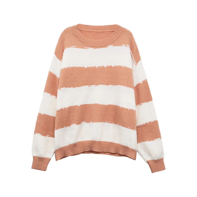 Свитера для беременных женщин топы новая модная рубашка полосатый вязаный