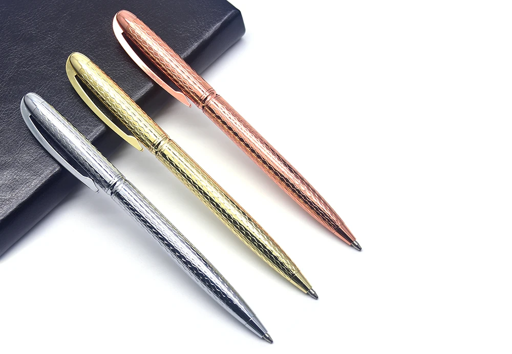 Guoyi A219 Новая Металлическая вращающаяся Шариковая ручка для школы, учебы, офиса, канцелярские принадлежности, роскошные подарочные ручки, ручка для деловых подписей