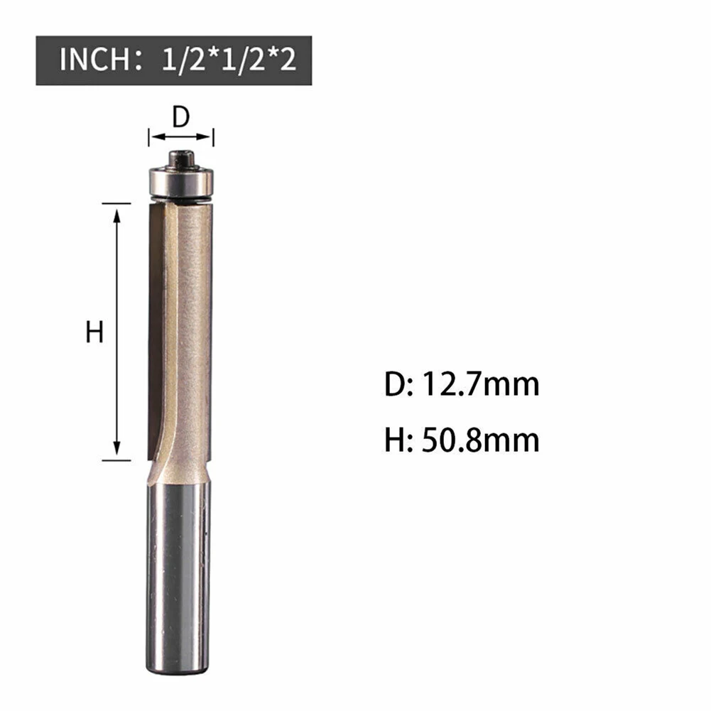 1 шт. 1/2 &quotфрезы удлиненные двойные фрезы хвостовик Деревообрабатывающий
