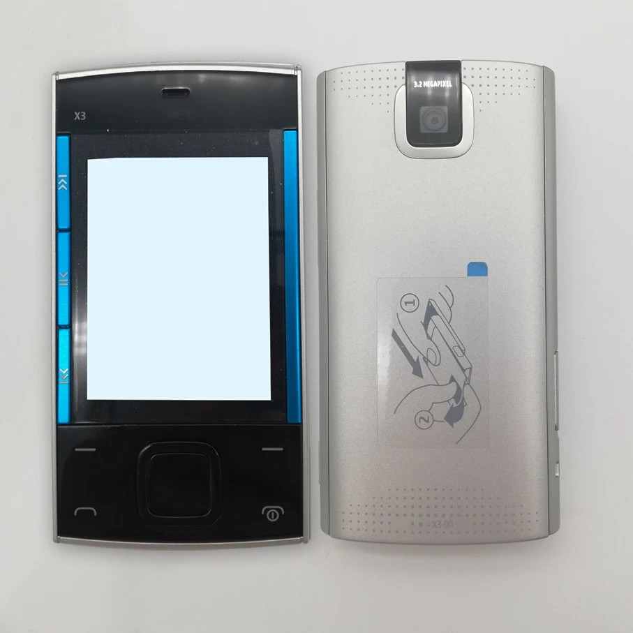 Чехол для Nokia с передней рамкой + задняя крышка X3 00| |