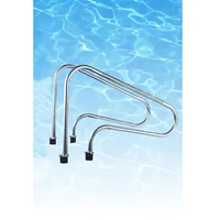 Swimming pool escalator stainless steel thickened underwater ladder stairs swimming pool handrail ladder pedal launching ladder