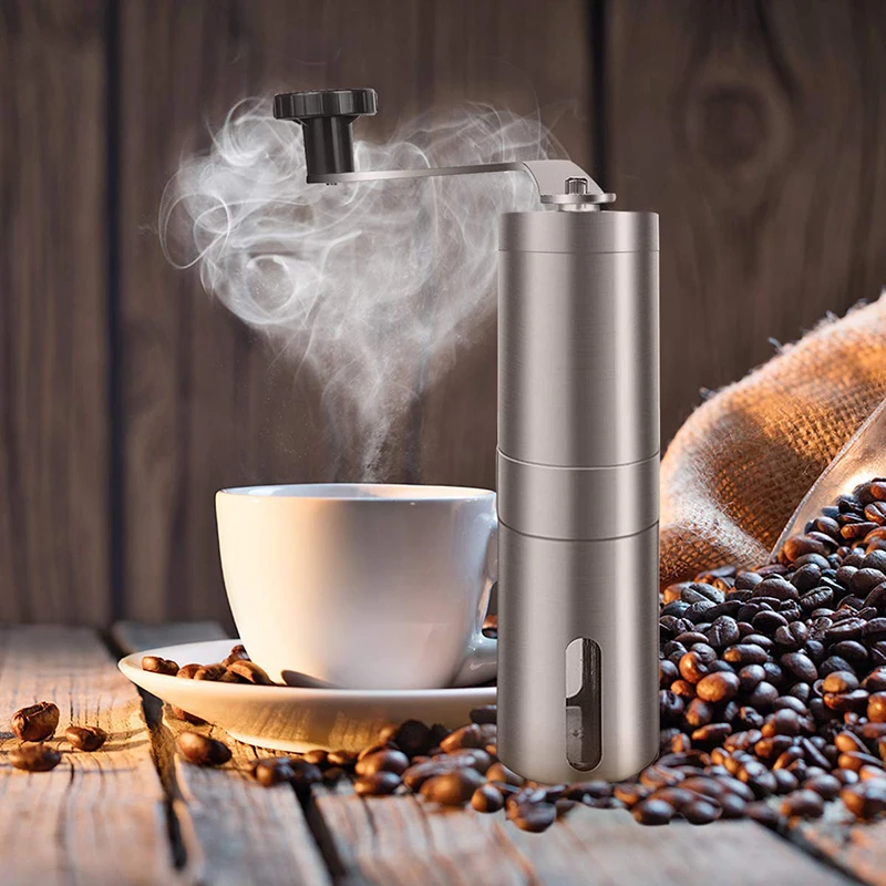 

Manual Coffee Grinders - Adjustable Coffee Bean Mills, Brewing Grinders for Office Home, Traveling, Camping and French Press