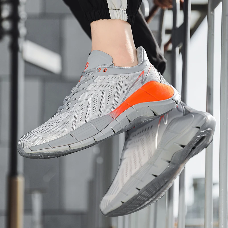 Xiaomi Professional Running Shoes Men Breathable Running Sneakers Anti Slip Walking Footwears Fashion Men Shoes Big Size 39-46