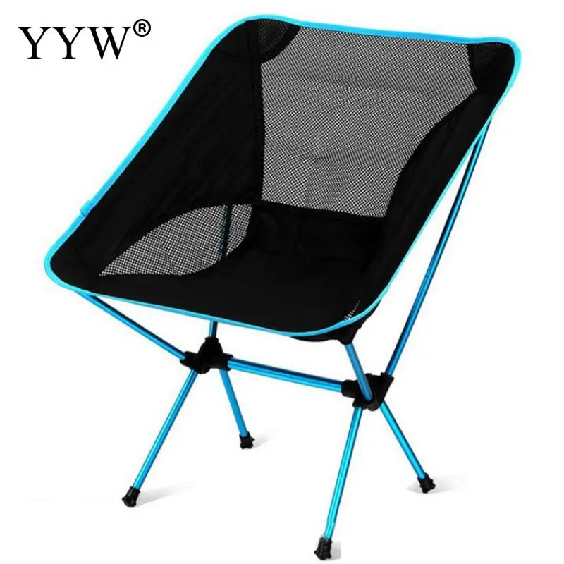

Camping Folding Chair Max Load 150kg Stool Portable Lightweight Camp Chair For Hiking Picnic Bbq Beach Outdoor Fishing Chairs