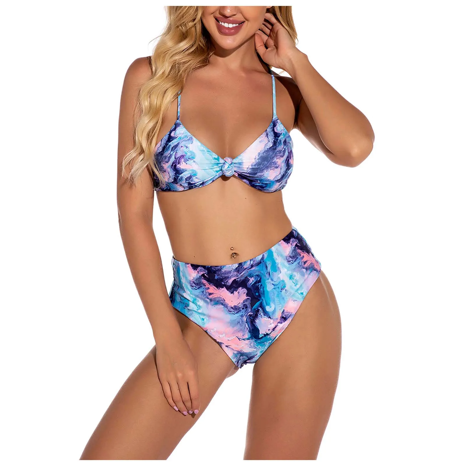 

Женский купальник, комплект бикини с бантом, пикантный купальный костюм с пряжкой, Бразильское бикини пуш-ап, купальник 2021, пляжная одежда с ...