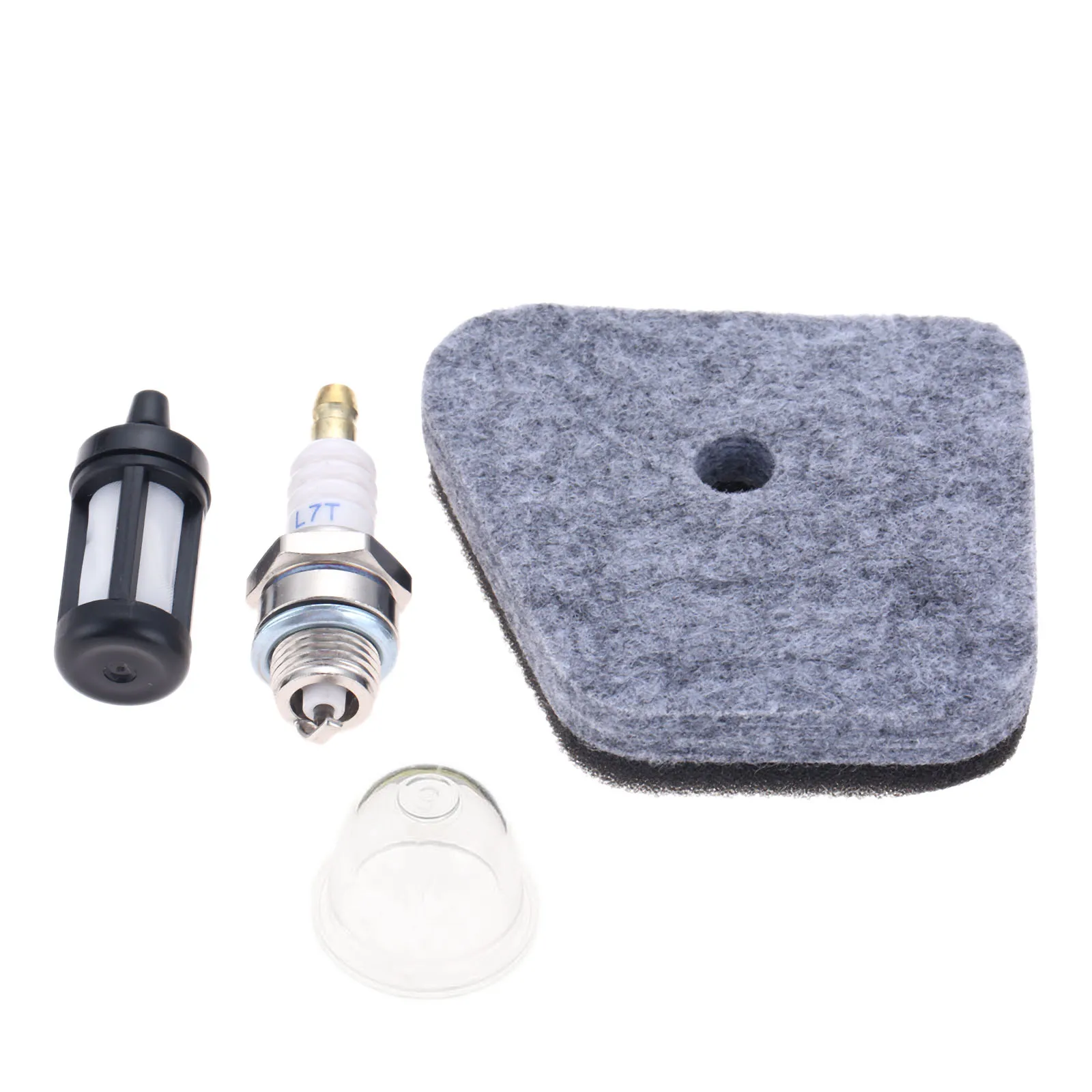 1Set Air Filter Spark Plug Fuel Primer Bulb Fits for STIHL FS90 FS100 FS110 FS130 String Trimmer Garden Tool Parts | Инструменты