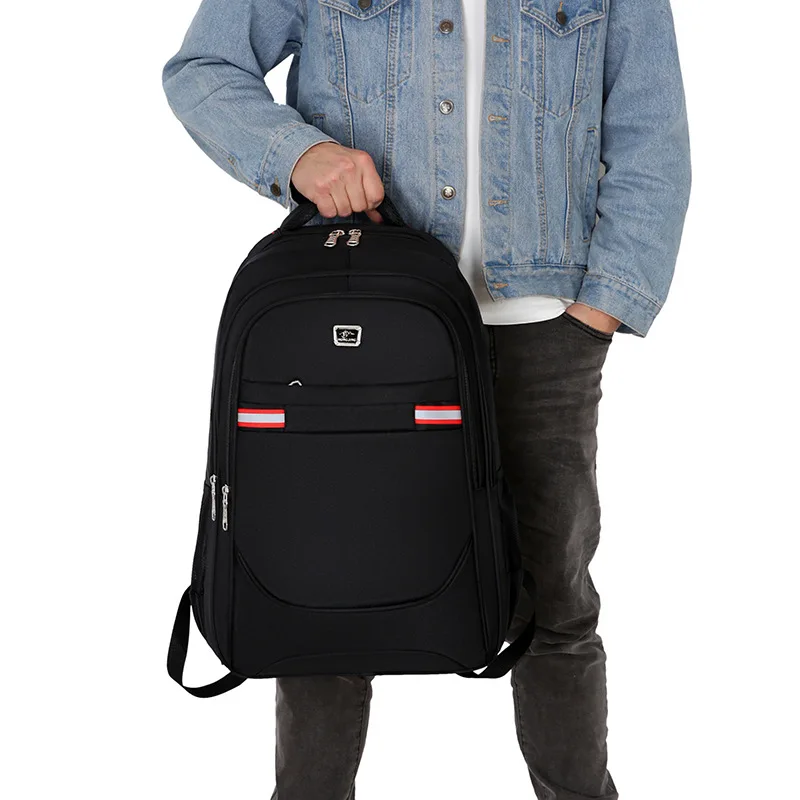 

Large Capacity Oxford Cloth Backpack Men's Business Laptop Backpack Outdoor Travel Backpack Schoolbag