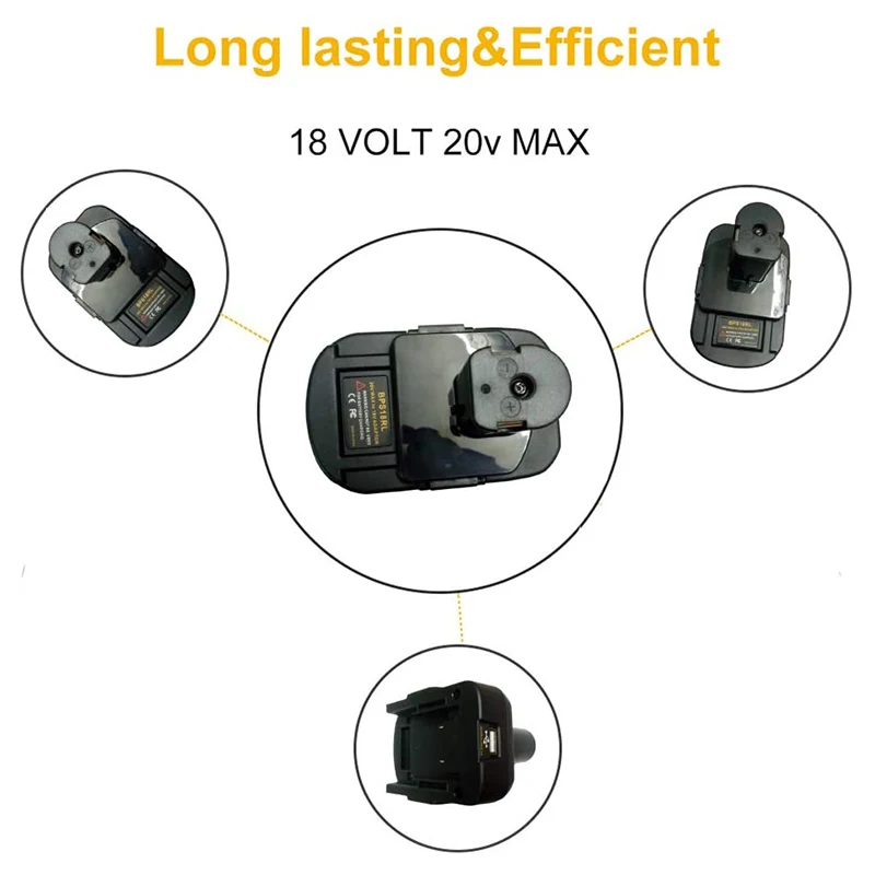 BPS18RL адаптер батареи для/Стэнли/Портер Кабель 20V литиевая батарея используется