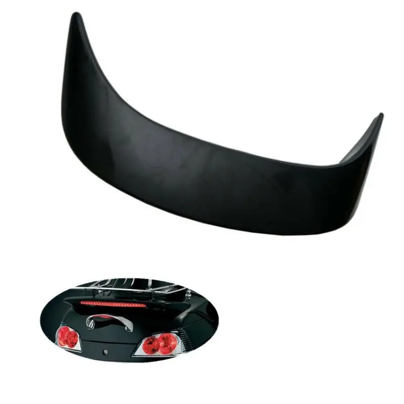 Motorcycle Rear Trunk Spoiler with Red LED Clear Lens For Honda Goldwing GL1800 2001-2017 |