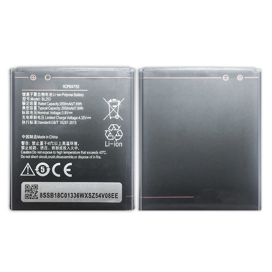 

Новинка 2050mAh BL253 мобильный телефон аккумулятор для Lenovo A2010 A 2010 /BL 253 BL-253 A1000 A1000m A 1000 + трек NO