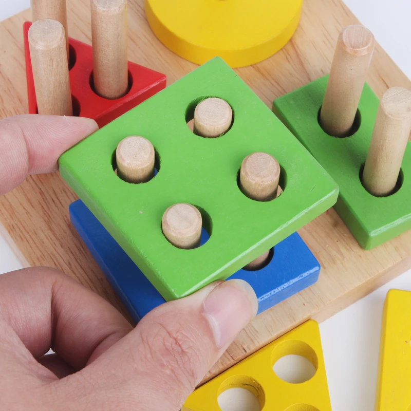 Детские кубики в форме сочетающихся блоков обучающие игрушки Детское
