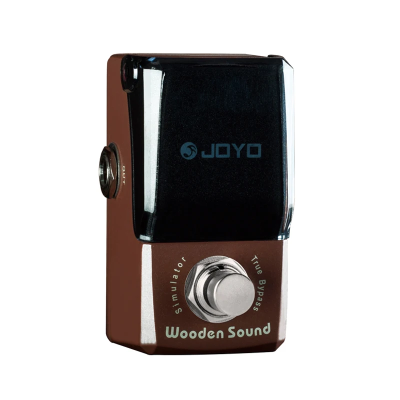 JOYO Guitar Effect Pedal JF-323 Wooden Sound Acoustic for Electric Guitar Acoustic Simulator Effect Mini guitar tone True Bypass