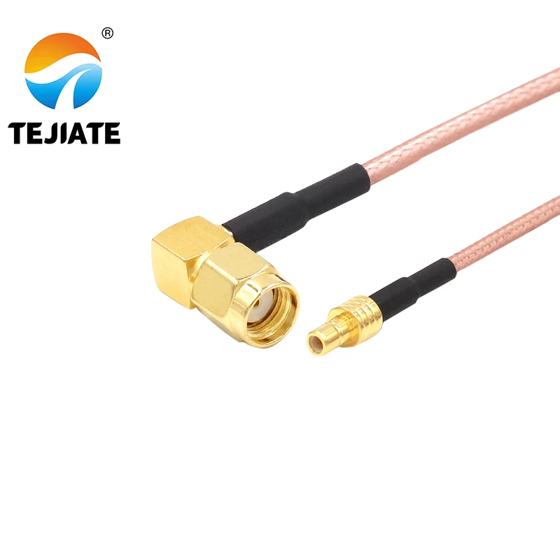 

1PCS TEJIATE Adapter Cable SMB To RPSMA Type SMB-J Convert RPSMA-JW 8-90CM 1M 1.5M 2M Length Connector RG316 Wire