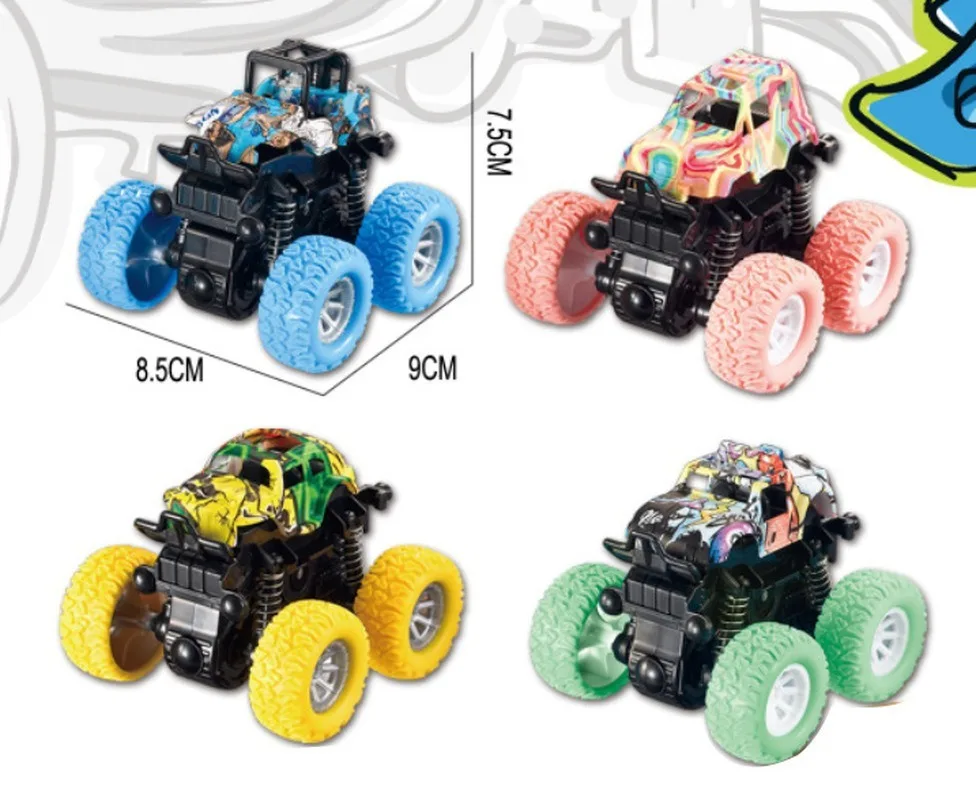 Детские игрушки автомобиля с большими колесами Monster Truck 360 градусов листать