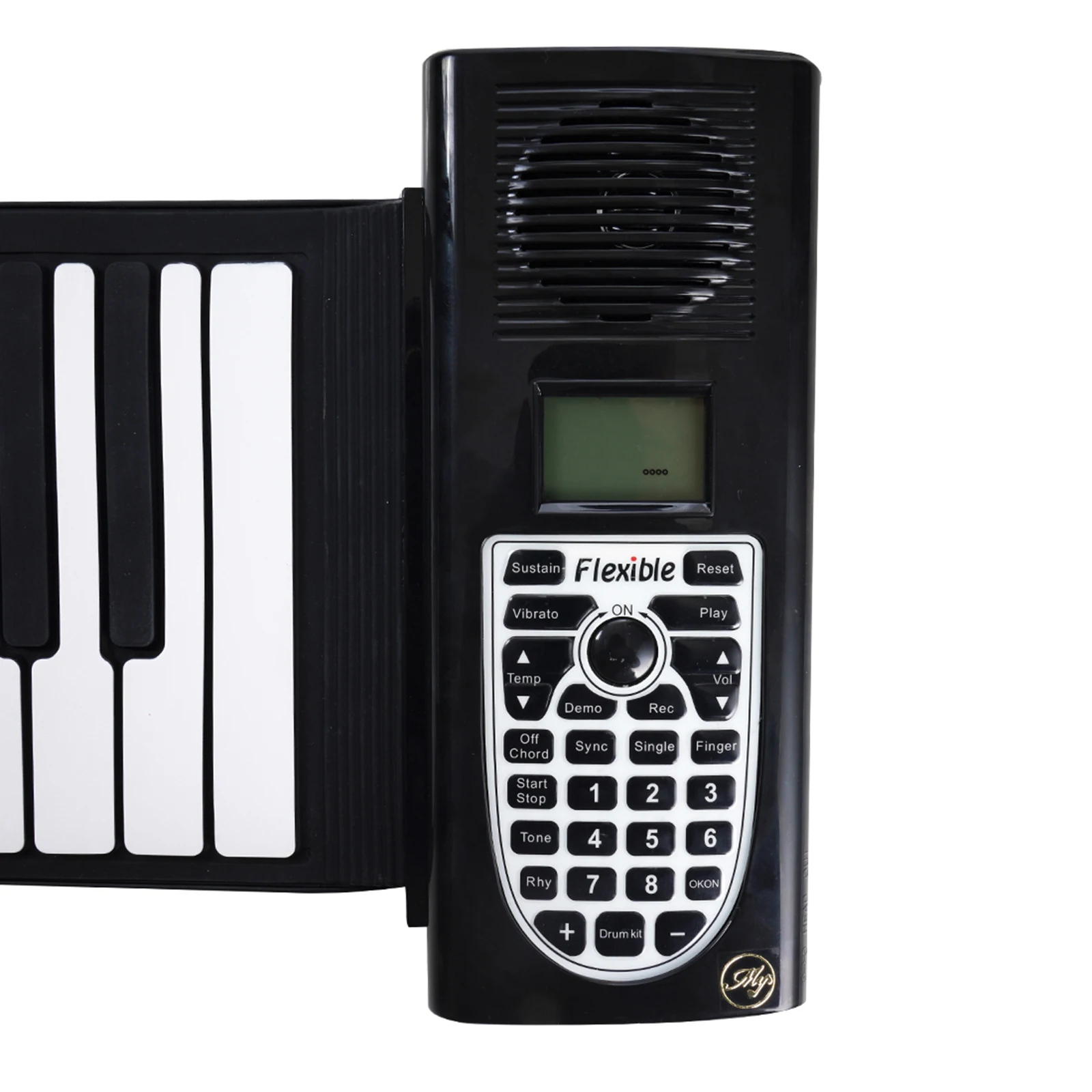 

Портативный Гибкая электронная 61-клавиши пианино громкий динамик с миди музыкальная клавиатура пианино USB Питание/Батарея для начинающих