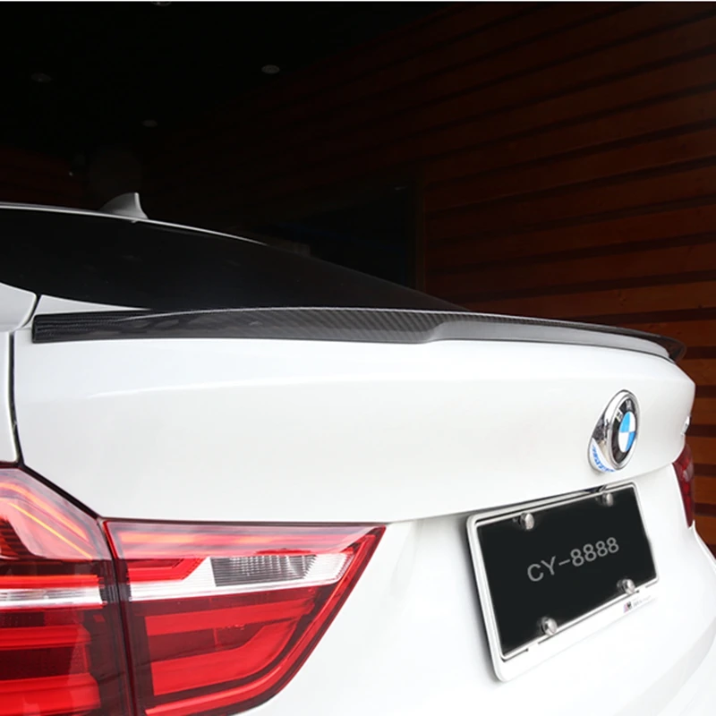 Для BMW F26 спойлер X серии X4 Xdrive25i xdrive28i задний из углеродного волокна вид 2014 2015 2016 |