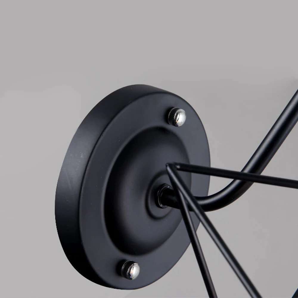 Винтажный настенный светильник в стиле лофта несимметричный ретро железные