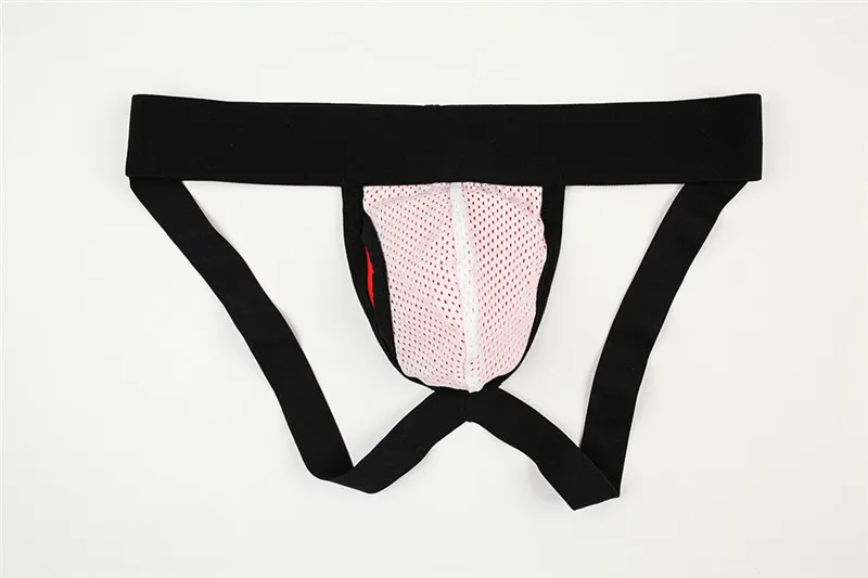 Мужские стринги с двойной сеткой дышащее отверстие мужское бикини сексуальное