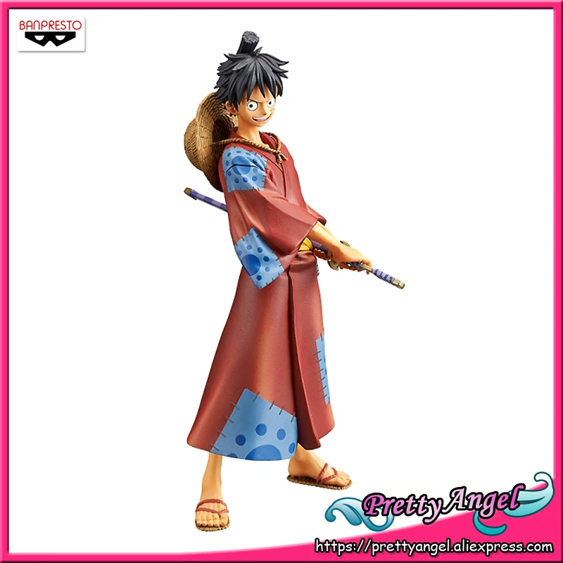 PrettyAngel подлинный Banpresto DXF THE GRANDLINE MEN Wano кантри vol.1 ONE PIECE Luffy Коллекционная