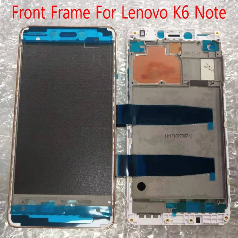 

Housing Case LCD Screen Frame For Lenovo K6 Note K53a48 Front Frame With 3M Adhesive