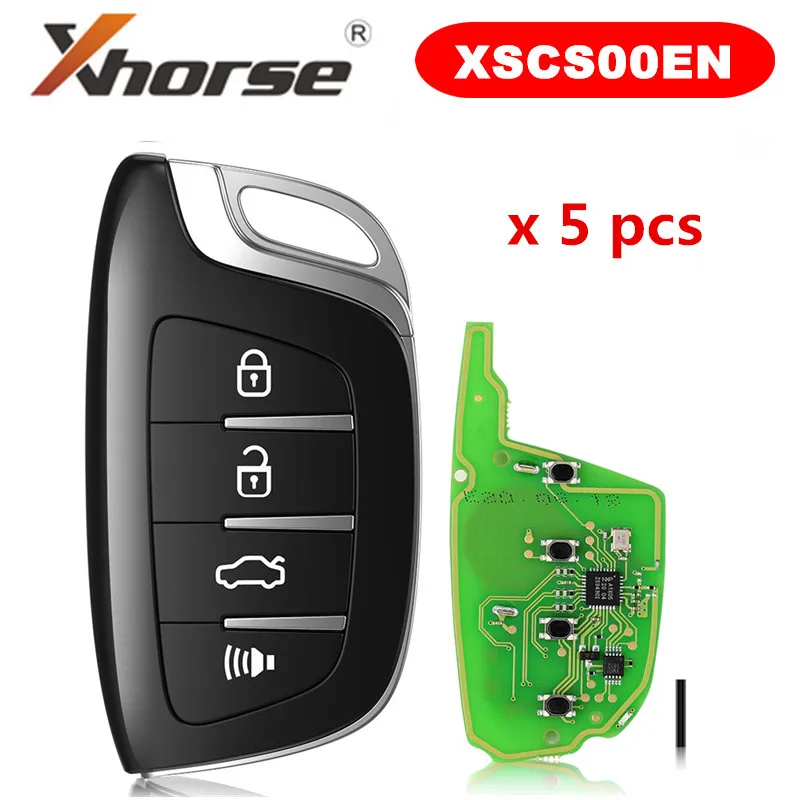 Оригинальный Xhorse XSCS00EN Smart Remote Красочный Кристалл Стиль 5 шт./лот| |