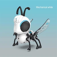 new diy smart robot toy with rbg light walking sound touch control magic elves intelligent cool interactive toys for kids