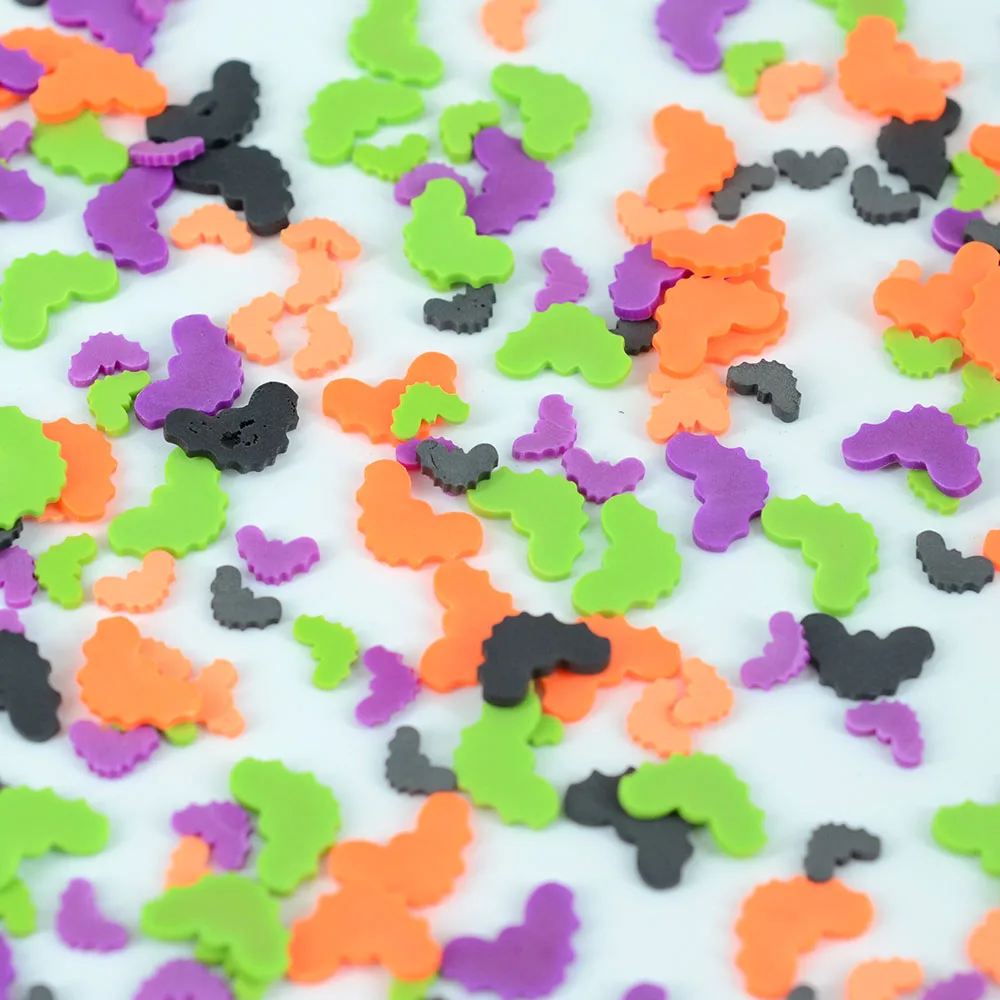 500 г/лот полимерная Горячая глина сприндер Хэллоуин летучая мышь форма для