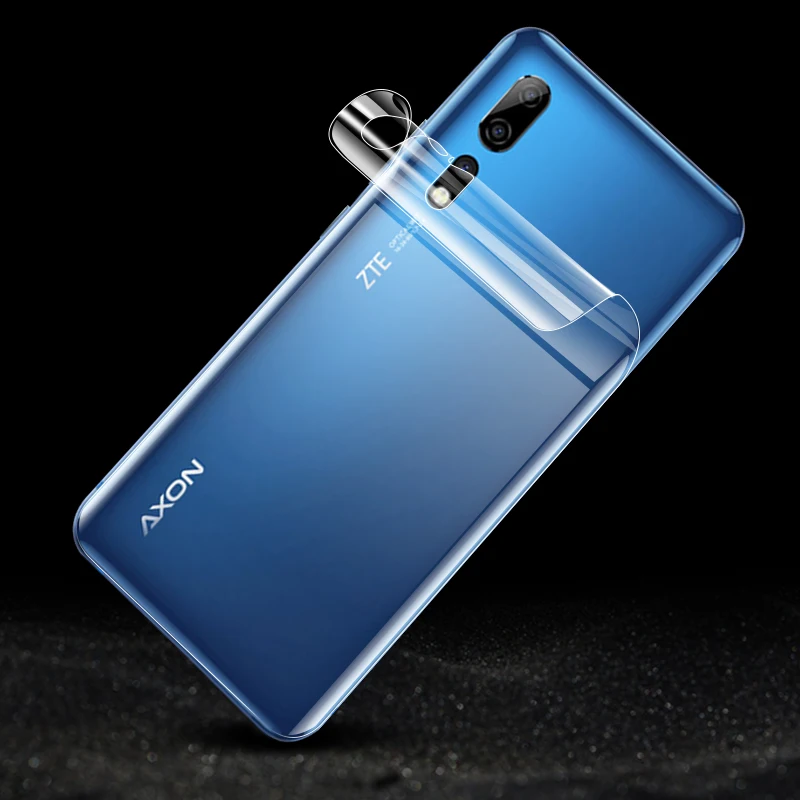 CHYI 3D изогнутая пленка для ZTE Axon 10 Pro 5G протектор экрана 6,47 Дюймов Полное покрытие нано Гидрогелевая пленка с инструментами не закаленное стекло