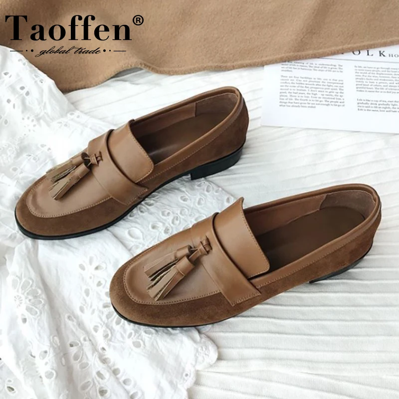 

Taoffen/новые женские туфли на высоком каблуке; Женские туфли-лодочки из натуральной кожи с квадратным носком на необычном каблуке; Модная крут...