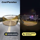 Солнечные очки CoolPandas поляризационные для мужчин и женщин, солнцезащитные аксессуары с фотохромными линзами, в металлической оправе с эффектом памяти, для вождения, дневного и ночного видения, 2022